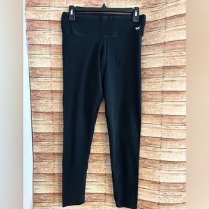 Women’s pink black leggings size medium